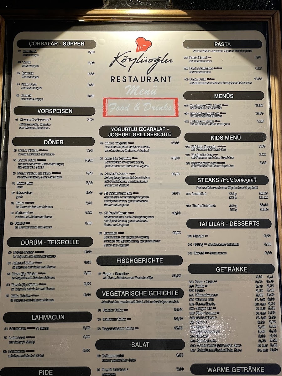 Menu Koyluoglu-1